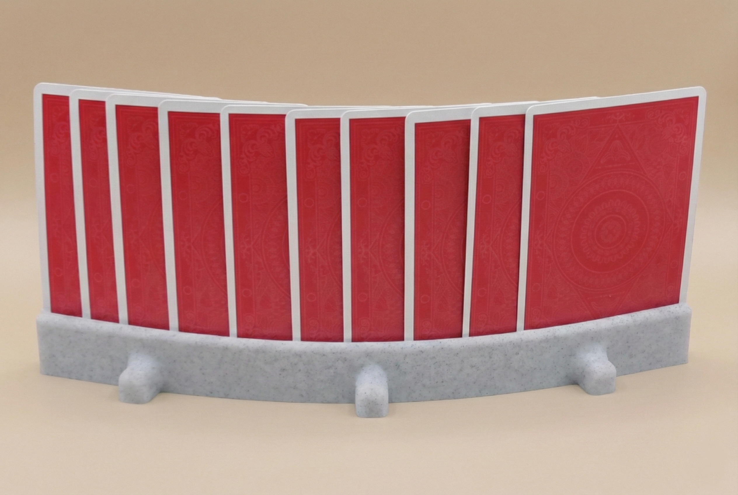 Kortholder til kortspil